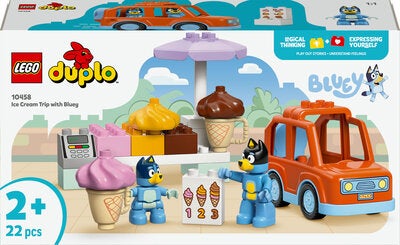 LEGO DUPLO Bluey 10458 På iskremtur med Bluey
