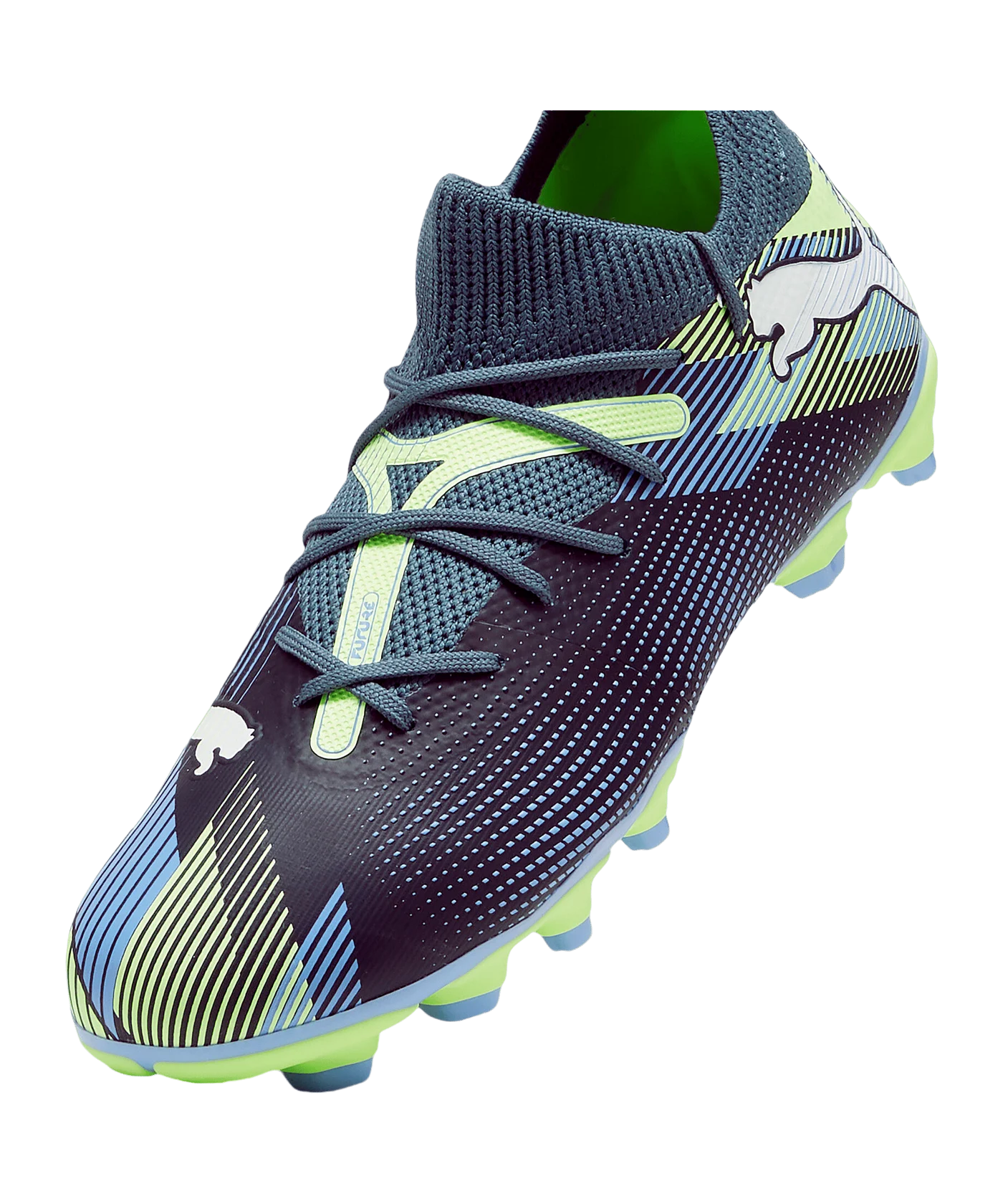 PUMA FUTURE 7 Match FG/AG Lights Out Jr Kids Grau Weiss F03