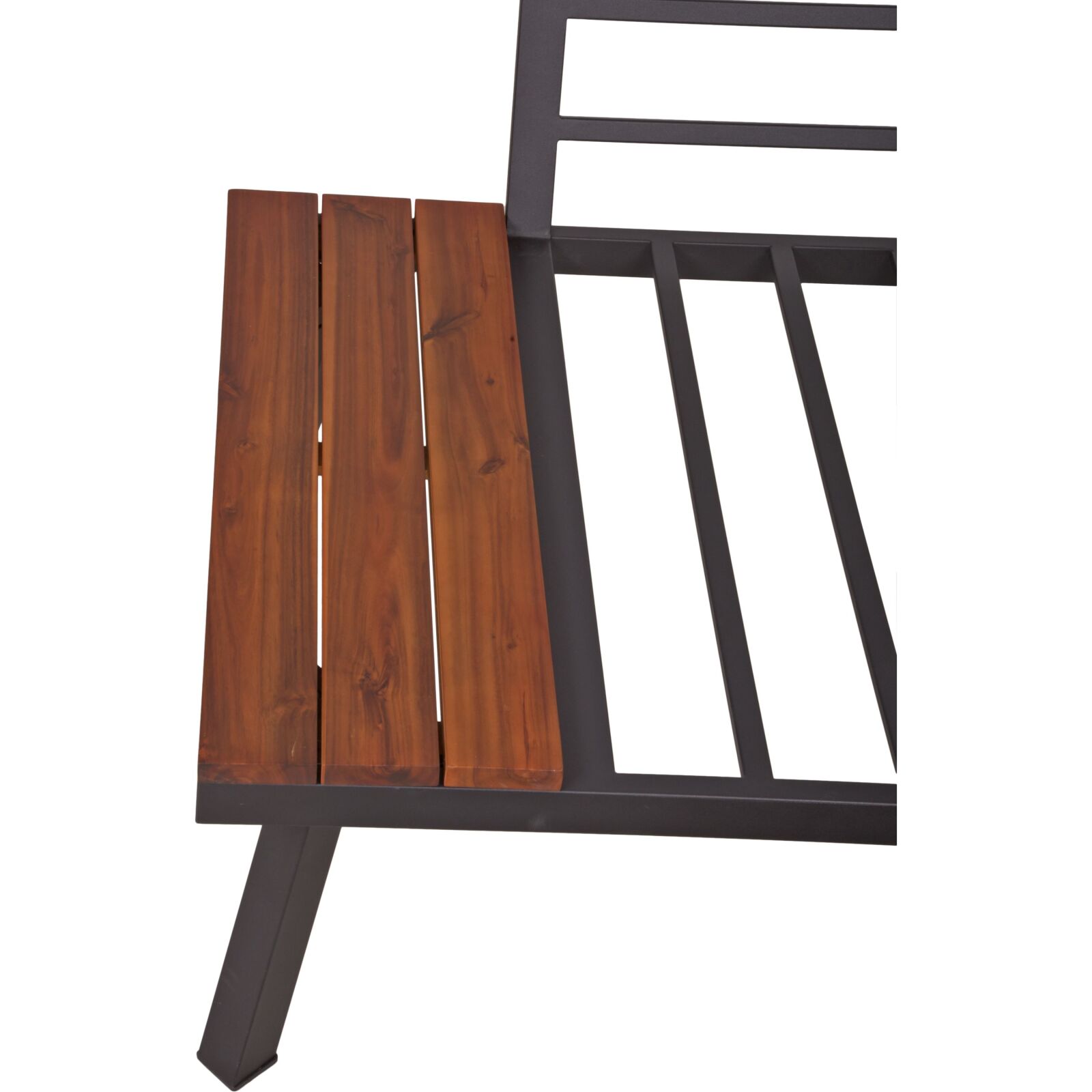 4-teiliges Lounge-Set THERESA - beige-anthrazit - Akazie massiv - Stahl