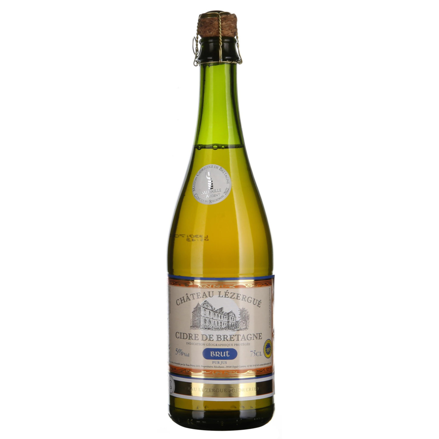 Cidre Château Lézergué Brut -75cl