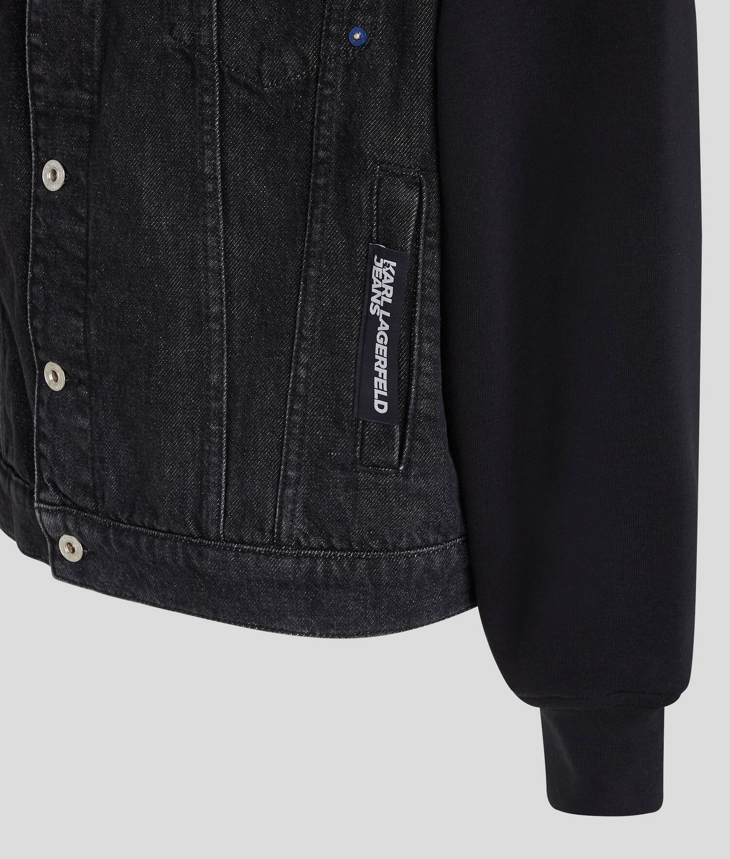 VESTE EN JEAN KLJ EN MATIÈRES MÉLANGÉES