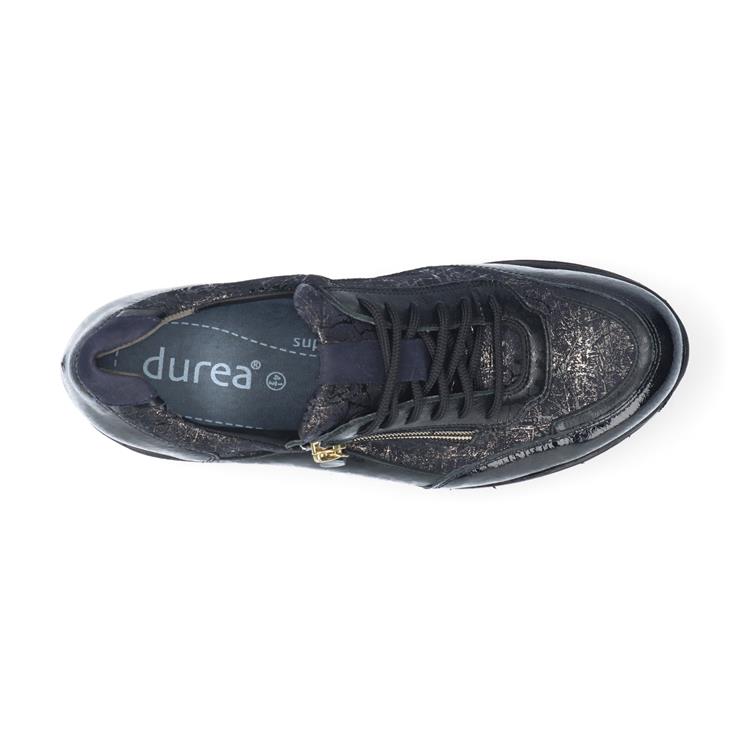 Durea 6263 wijdte K ANTRACITE/BLAUW