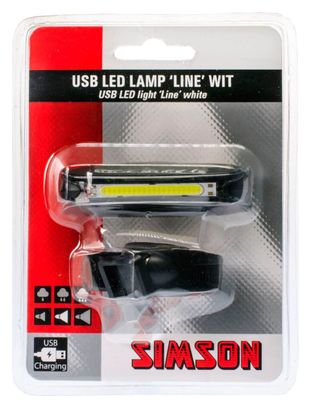 SIMSON phare Line usb 8 lux