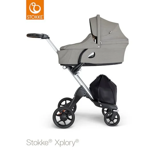 Nacelle Xplory V6   Gris brossé        de               Stokke®