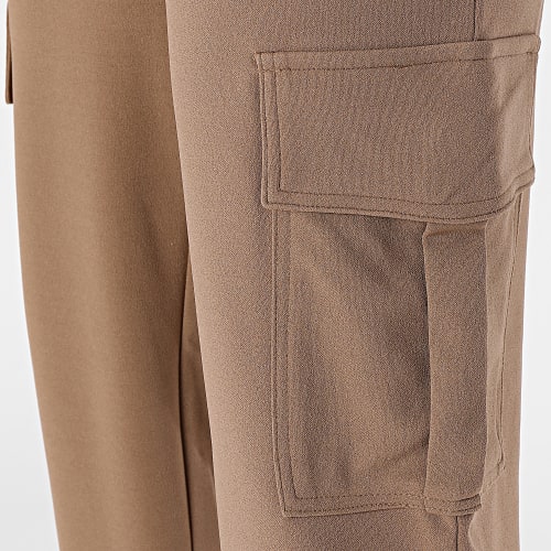 Pantalon Cargo Femme Sania Marron