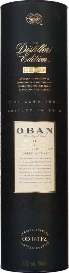 OBAN DISTILLERS EDITION 1999-2014 70CL