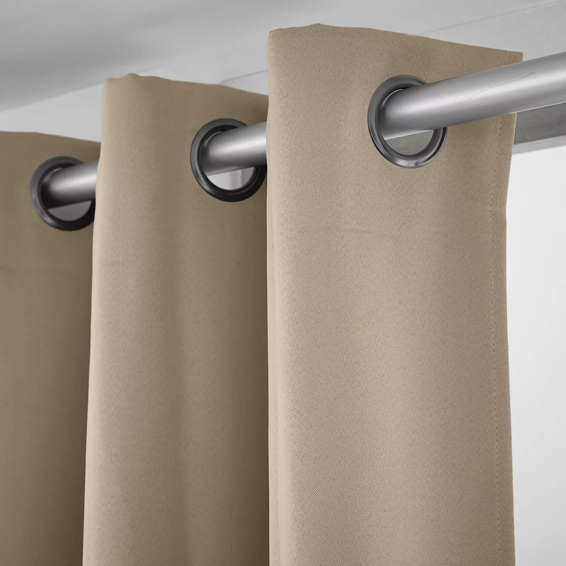 Rideau obscurcissant (140 x 180 cm) Dark Taupe