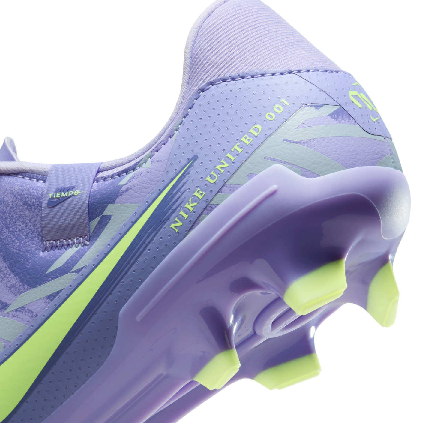 Nike Tiempo Legend 10 Academy Gras / Kunstgras Voetbalschoenen (MG) Lichtpaars Lichtgeel