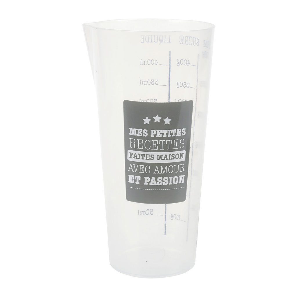 Verre doseur plastique 0.5L