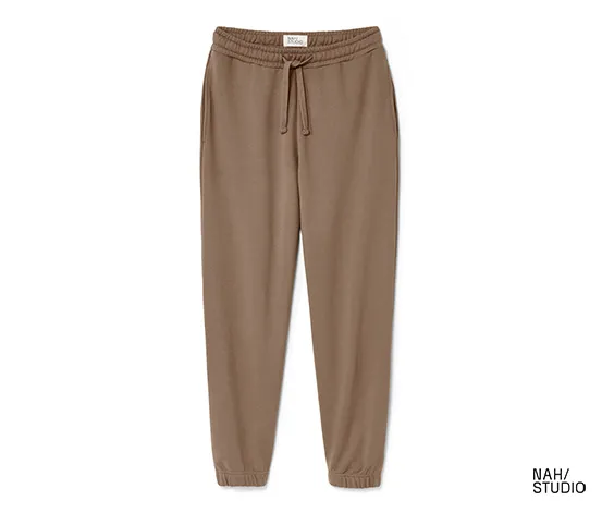 NAH/STUDIO Jogginghose | nachhaltige Baumwolle, hazelnut