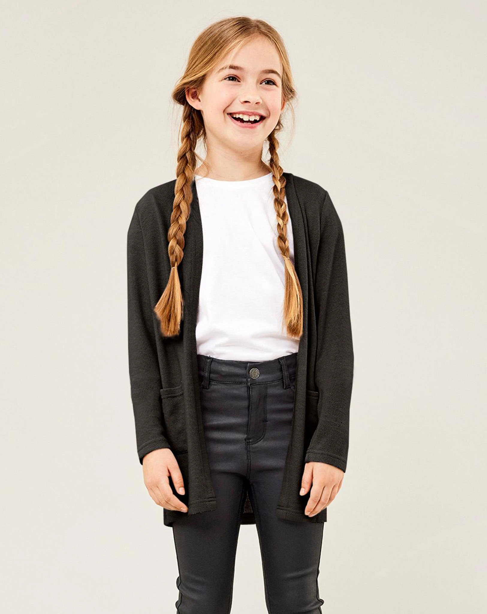 Strickjacke NKFVICTI LS in black