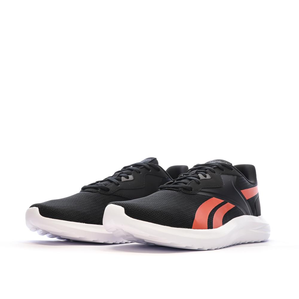 Reebok Chaussures de Running Noir/Orange Reebok Energy Lux