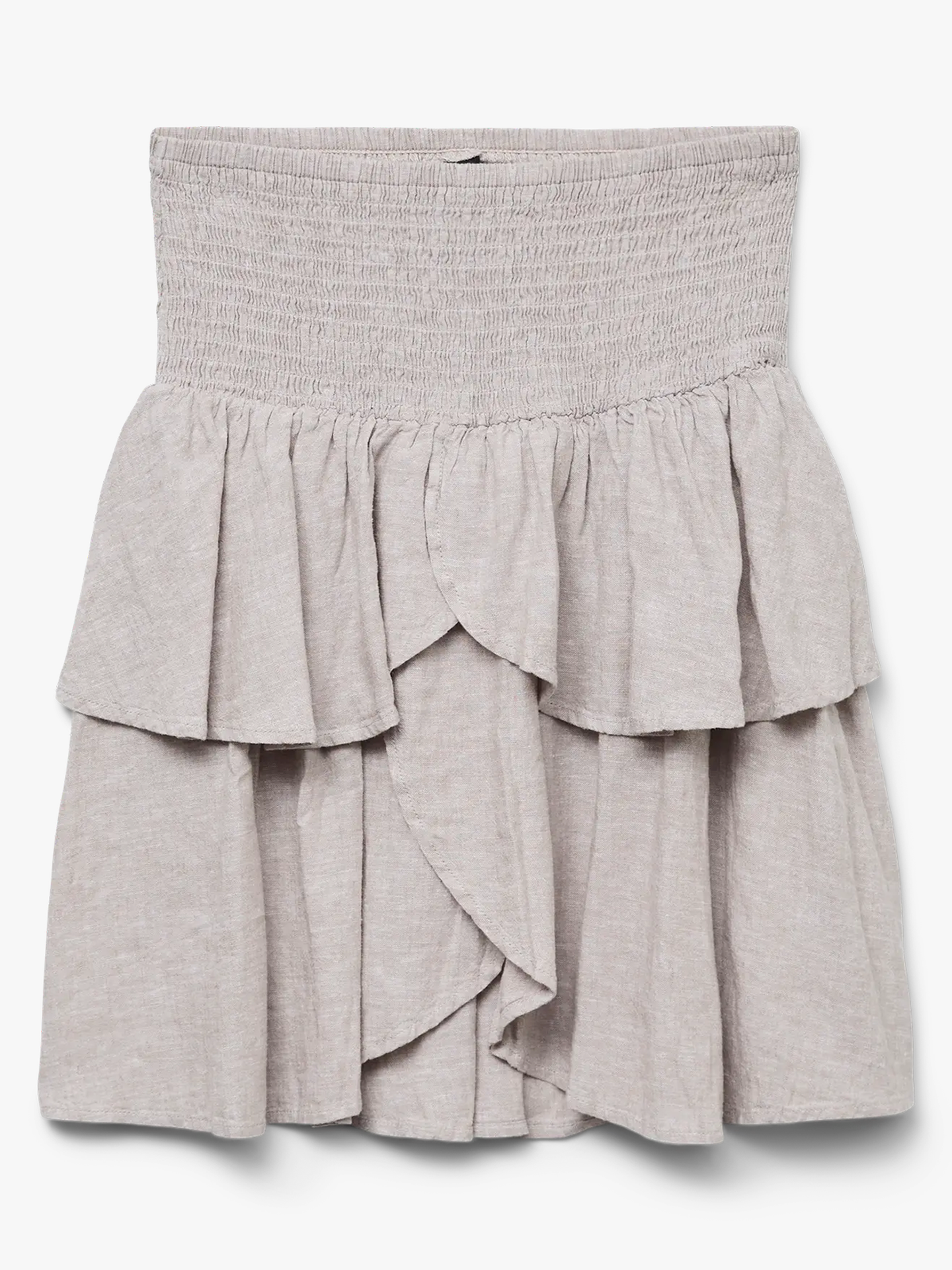 Linn High Waist Detail Short Skirt