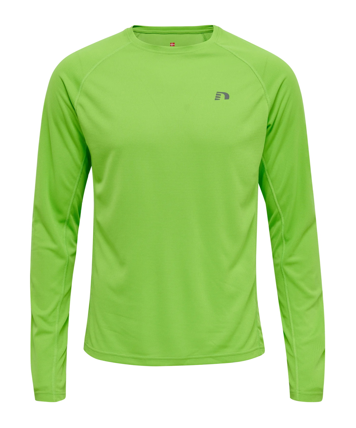 Newline Core Shirt langarm Running Grün F6402