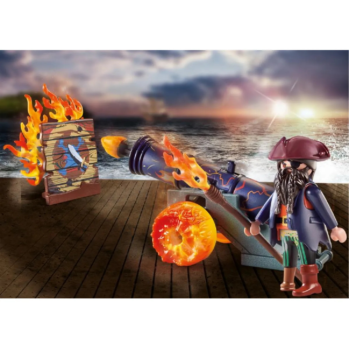Playmobil® PLAYMOBIL 71189 Pirate et canon de feu
