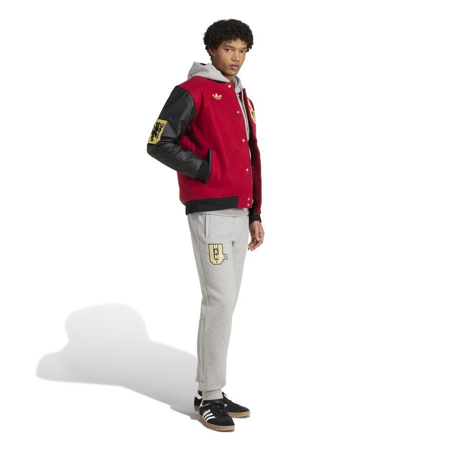 Manchester United Veste Varsity - Bordeaux