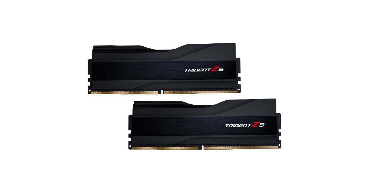 G.Skill64 GB DDR5-6000 Kit werkgeheugen  (Zwart, F5-6000J3040G32GX2-TZ5K, Trident Z5, XMP)