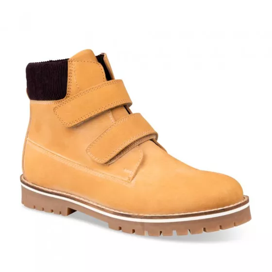 Bottines JAUNE TAMS CUIR