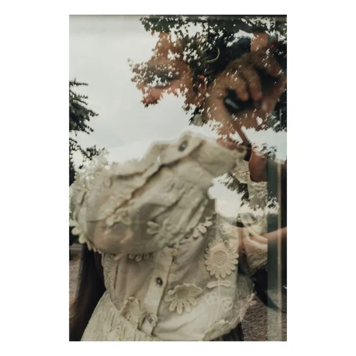 Baje Studio Blouse Neale Brodée | Crème