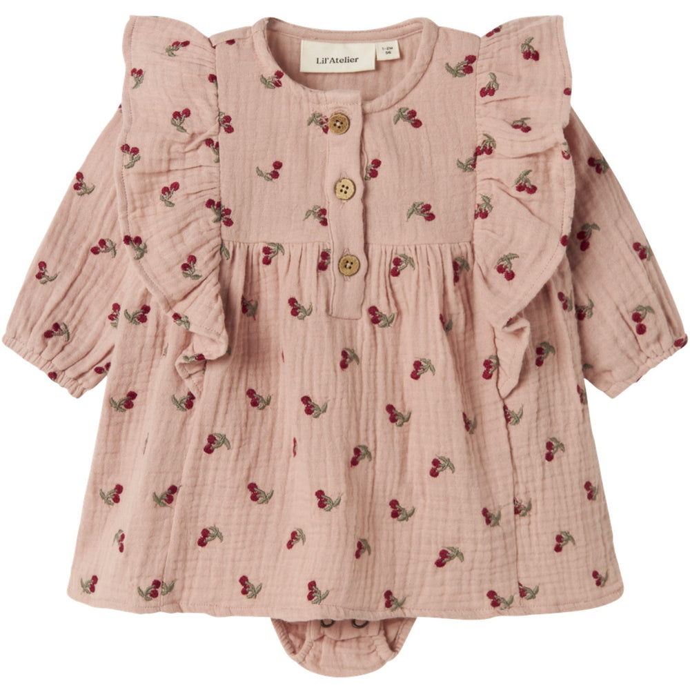 Køb Lil'Atelier Misty Rose Nbfkoala Ls Loose Body Kjole Lil