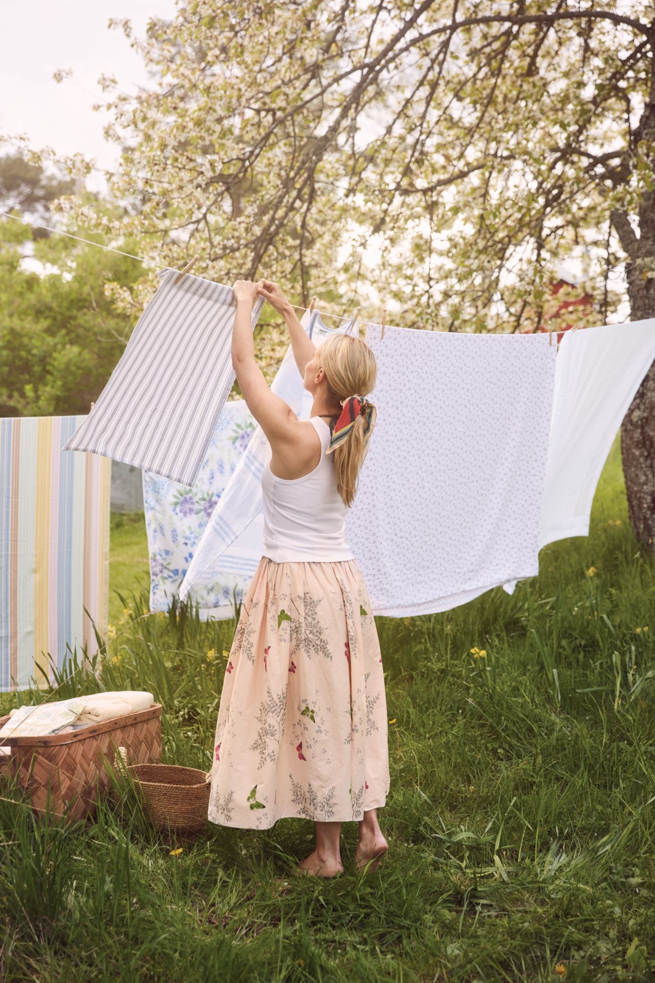 Kjøkkenhåndkle grå - 50x70 cm