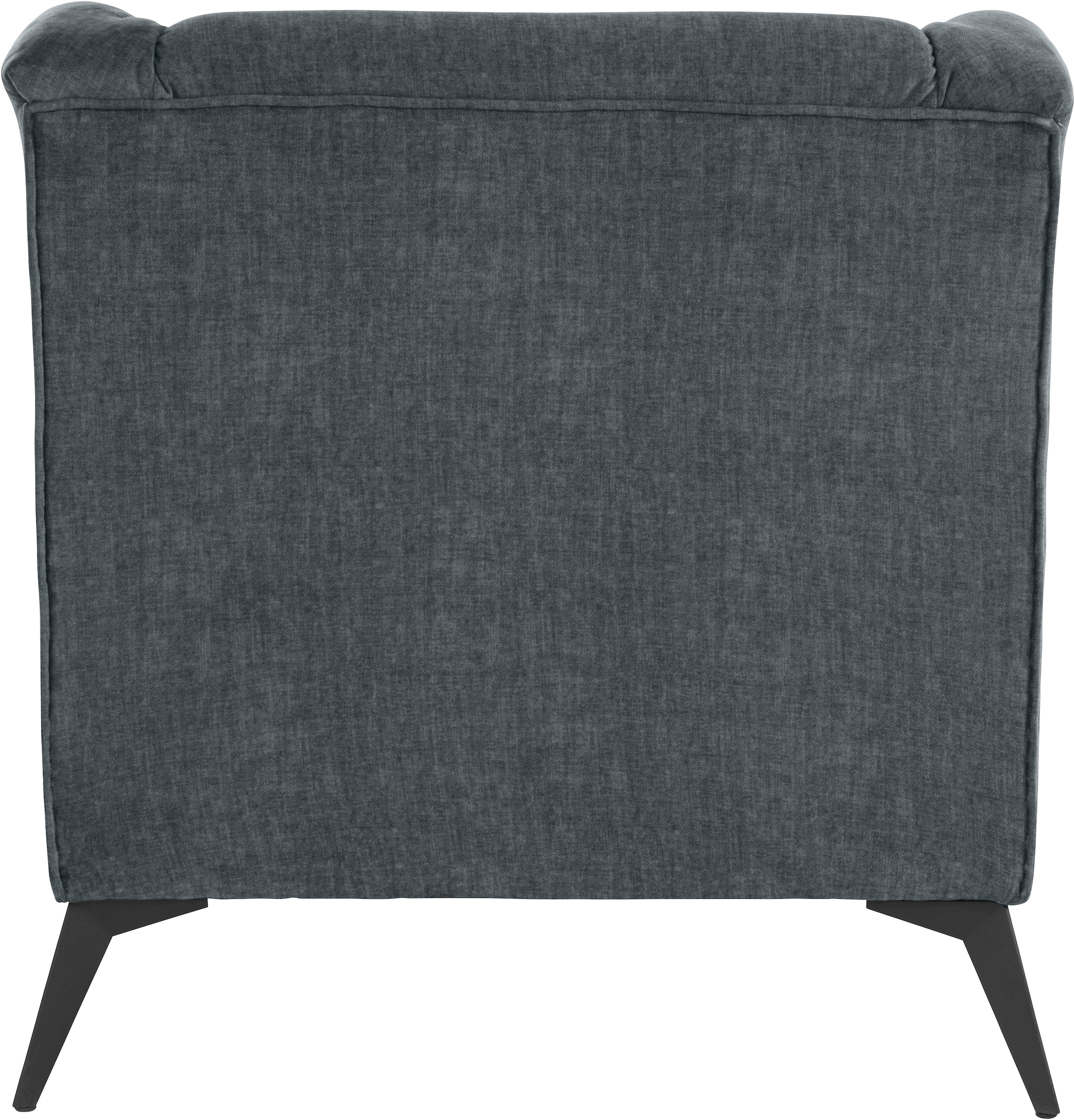 INOSIGN Loveseat »Baggio Mega Sessel für Komfort und Entspannung, zeitlos und modern« Zierkissen inklusive