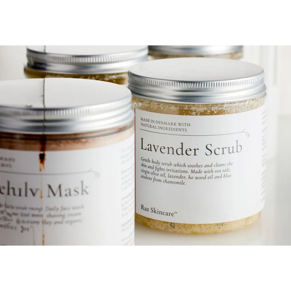 Raz Skincare Lavender Scrub - 200 g