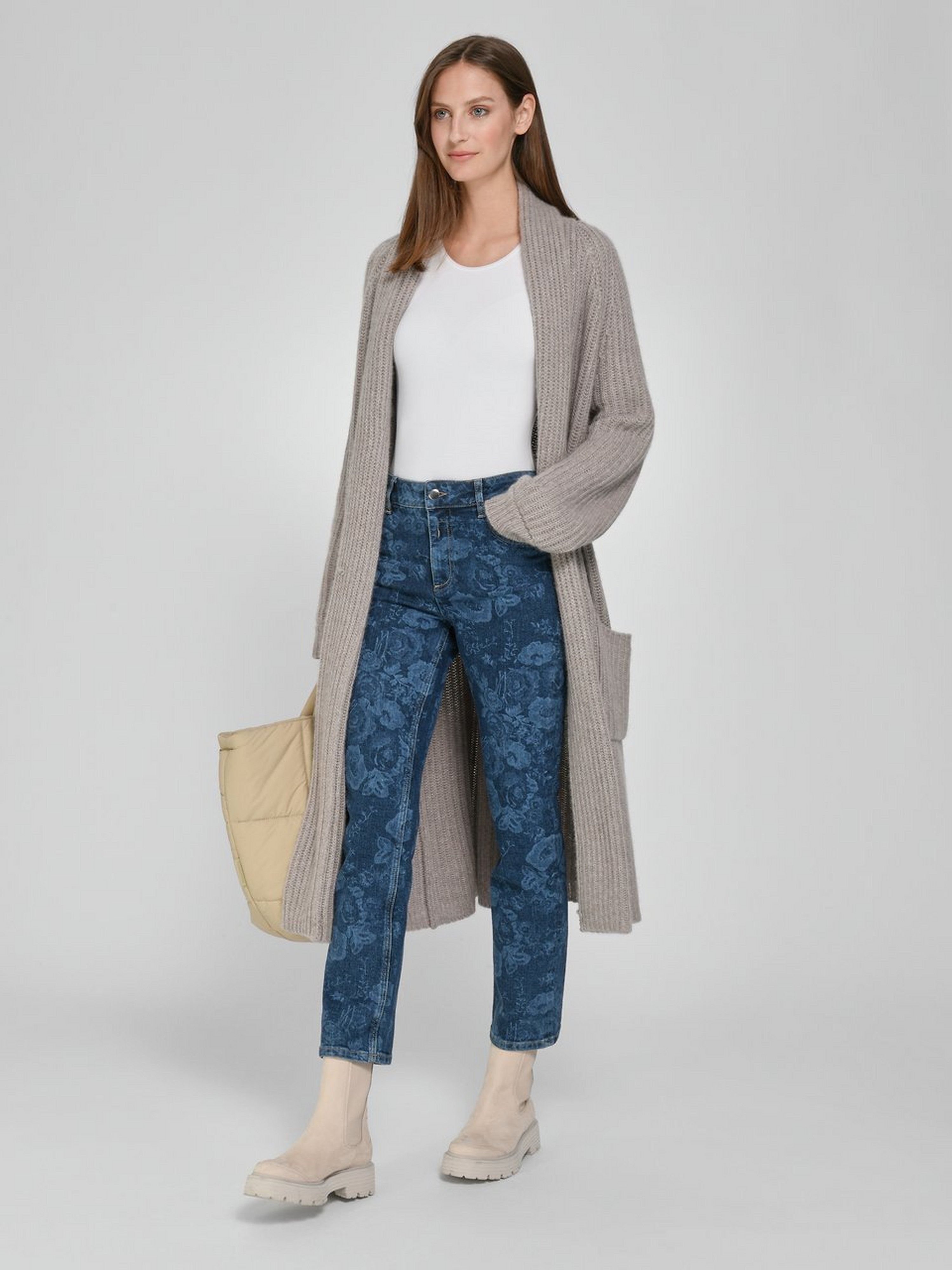 Knöchellange Jeans Passform Barbara