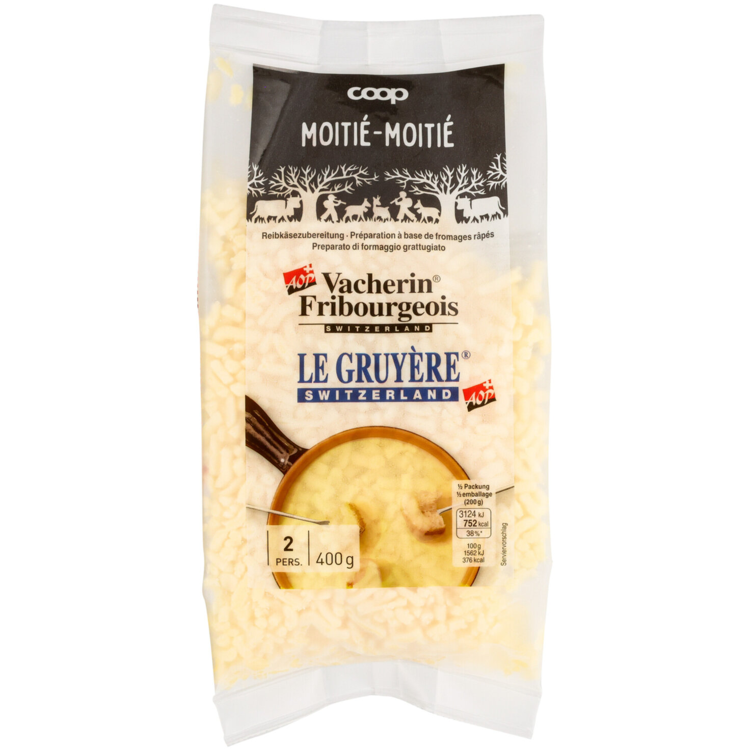 Fondue Moitié-Moitié -