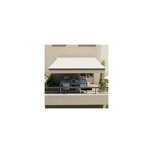 Naterial Toldo Manual Simples Calima Bege 2.5X2M - 82752785