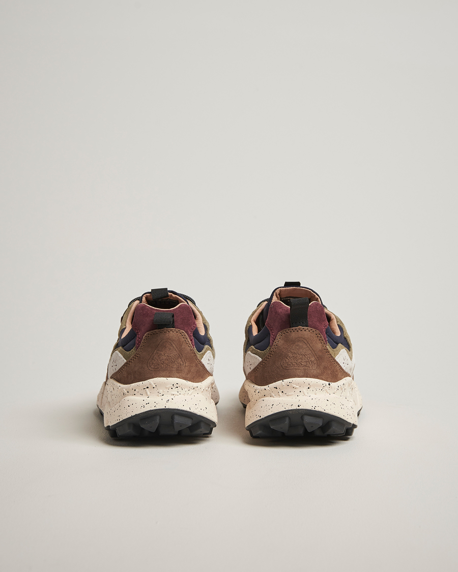 Flower Mountain Yamano 3 Suede Sneaker Brown/Black/Green