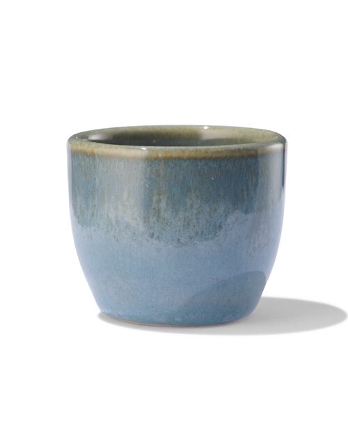 coquetier - 5 cm - Porto - émail réactif - bleu