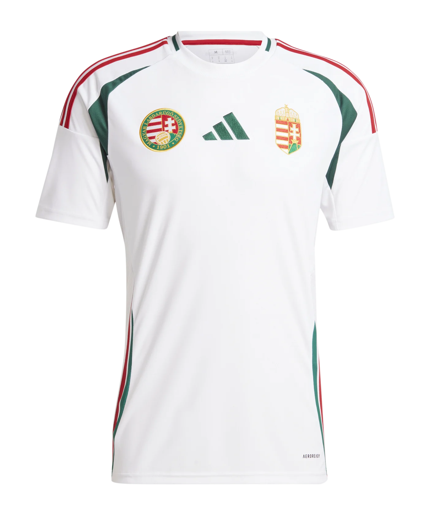adidas Ungarn Trikot Away 2024 Weiss