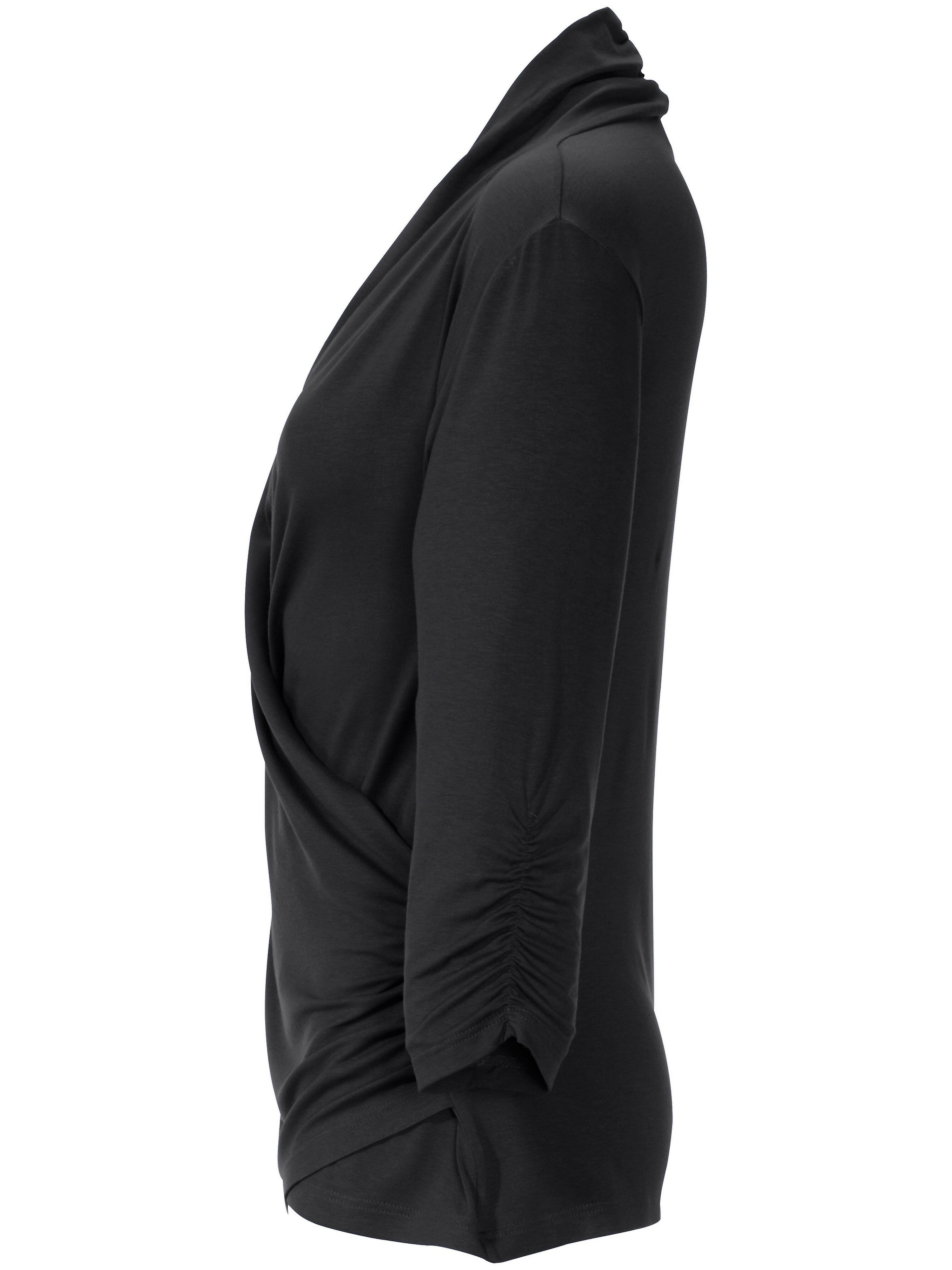 V-Shirt mit 3/4 Arm
