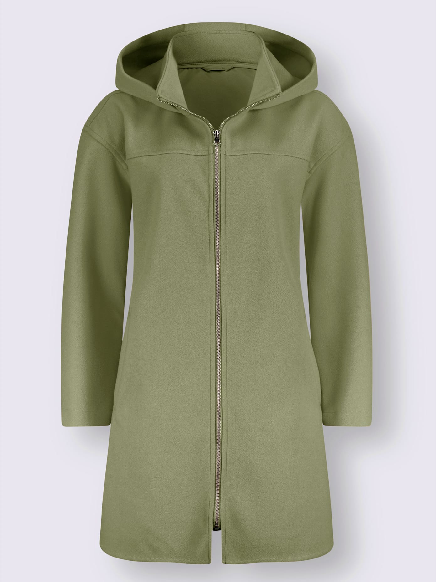 Veste longue veste mi-saison légère