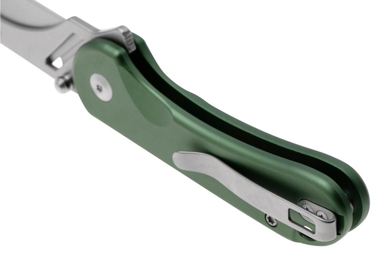Civivi Elementum Utility C23039B-3 Green Aluminum, Stonewashed Blade Holder, Plain 6Cr Blade utility zakmes