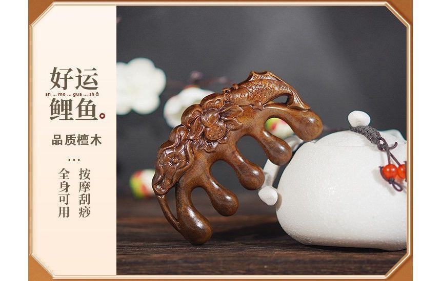 Choyu - Houten haarkam (verschillende ontwerpen)