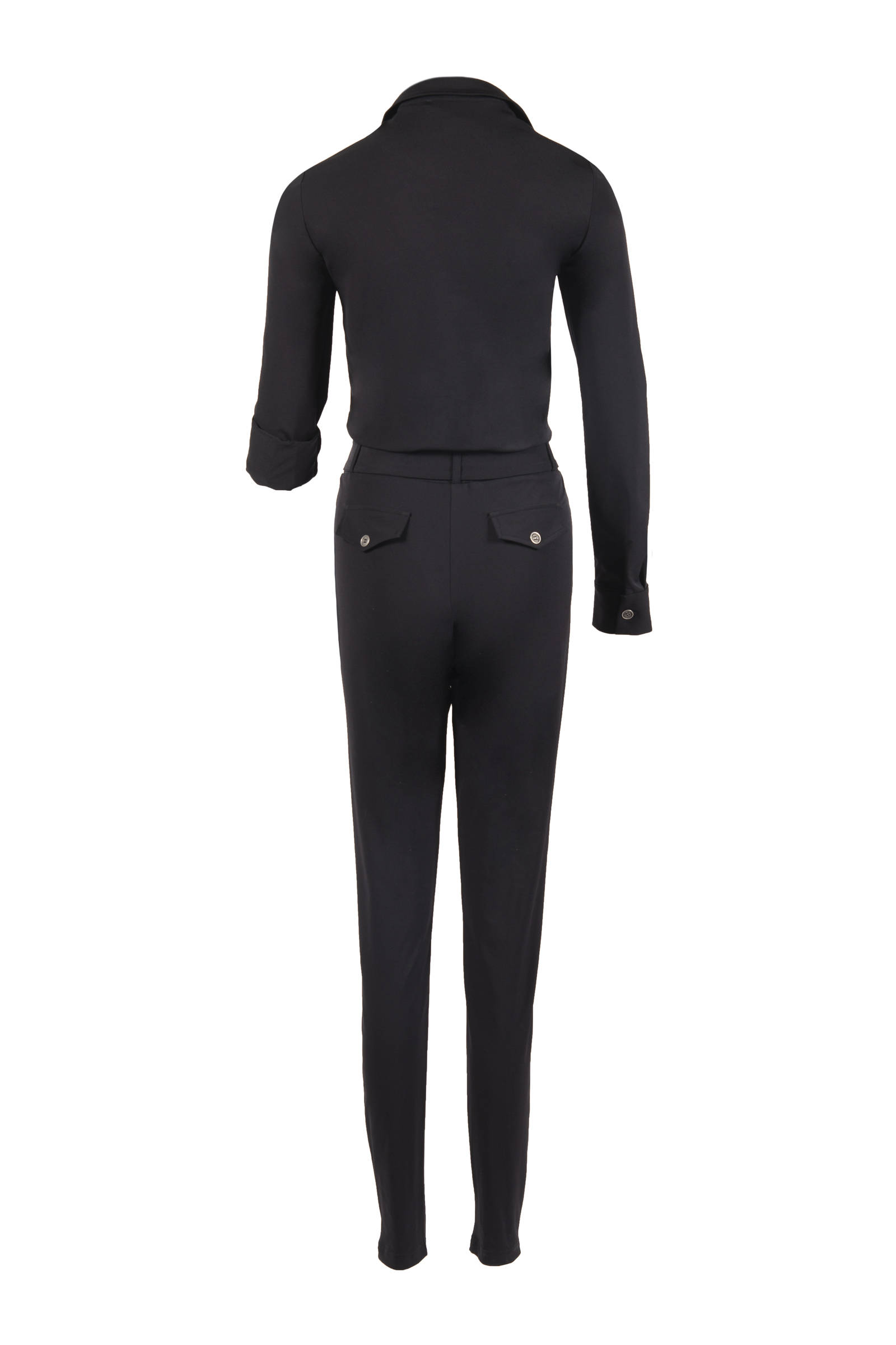 TQ-Amsterdam jumpsuit Gerda van travelstof zwart