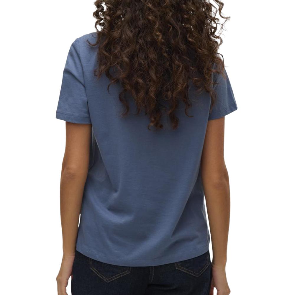 Vero Moda T-shirt Bleu Femme Vero Moda Paulina