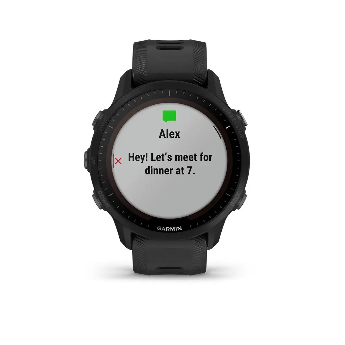 Garmin Forerunner 955 Solar Sporthorloge Zwart