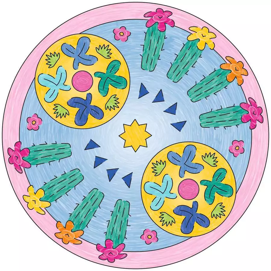 Ravensburger Mandala Designer Lama bunt