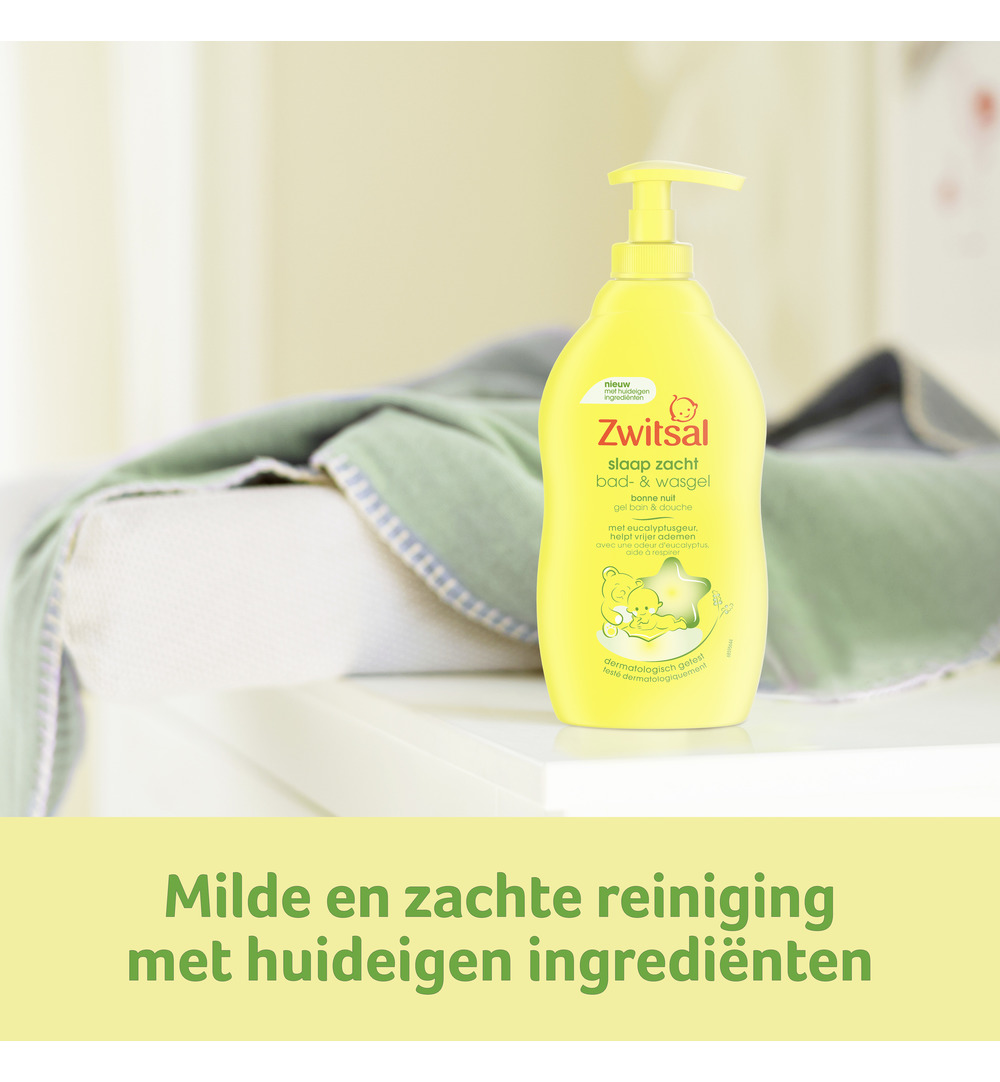 Zwitsal Bad & wasgel eucalyptus (400 ml)