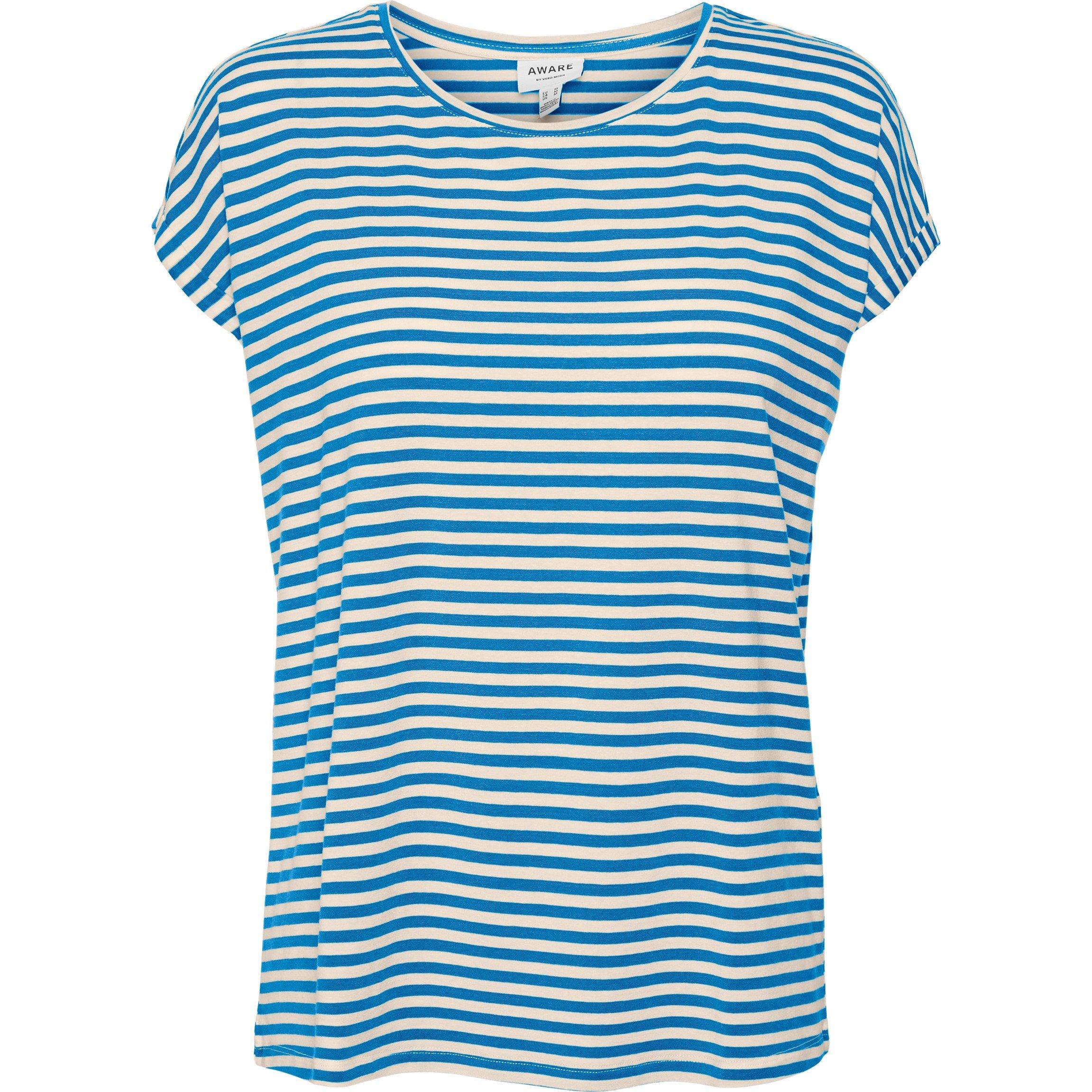 Vero Moda VM Ava Plain Short Sleeve T Shirt Womens