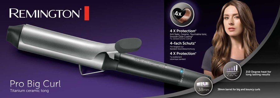 Remington Pro Big Curl 38mm Tong