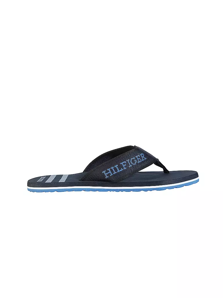 TOMMY HILFIGER Badeschuhe - Zehentrenner  blau