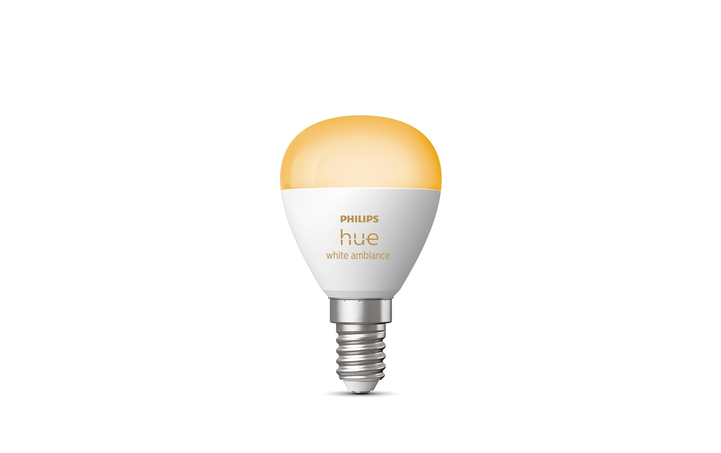 White Ambiance E14 Luster Tropfenform 470 lmSmartes Hue E14-Leuchtmittel