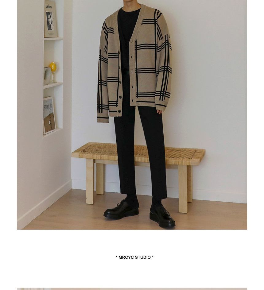MRCYC - Geruite Cardigan