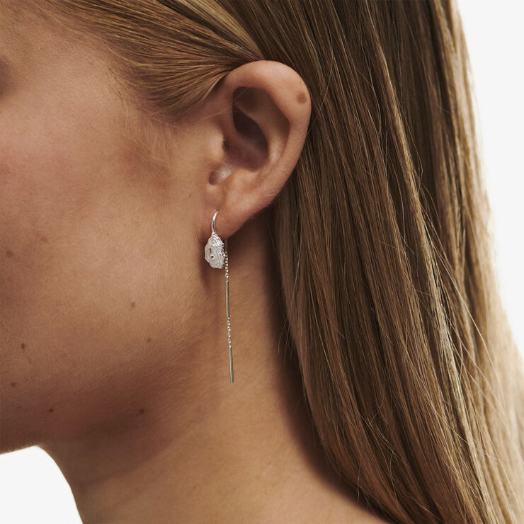 Camille Brinch Jewellery Blurry Layers Earlines Silver