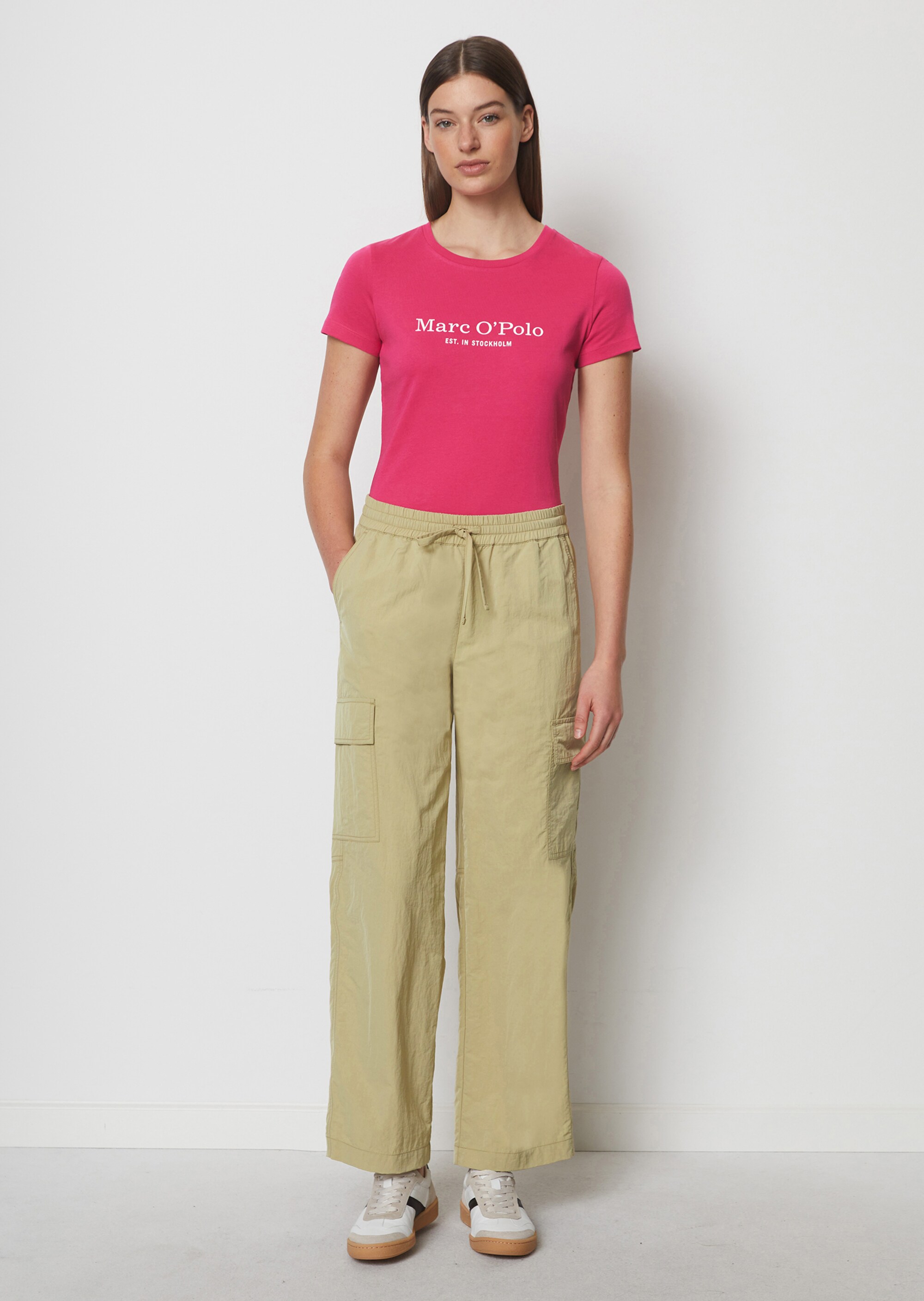Logo-T-Shirt regularaus Organic Cotton