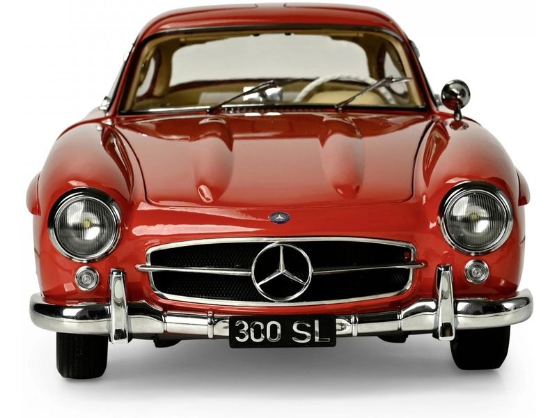 IXO Models Bausatz Mercedes 300 SL, Rot 1:8 Modellbausatz im Massstab 1:8